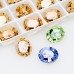 DZ 3022 12x10 mm Oval shape crystal fancy stone 